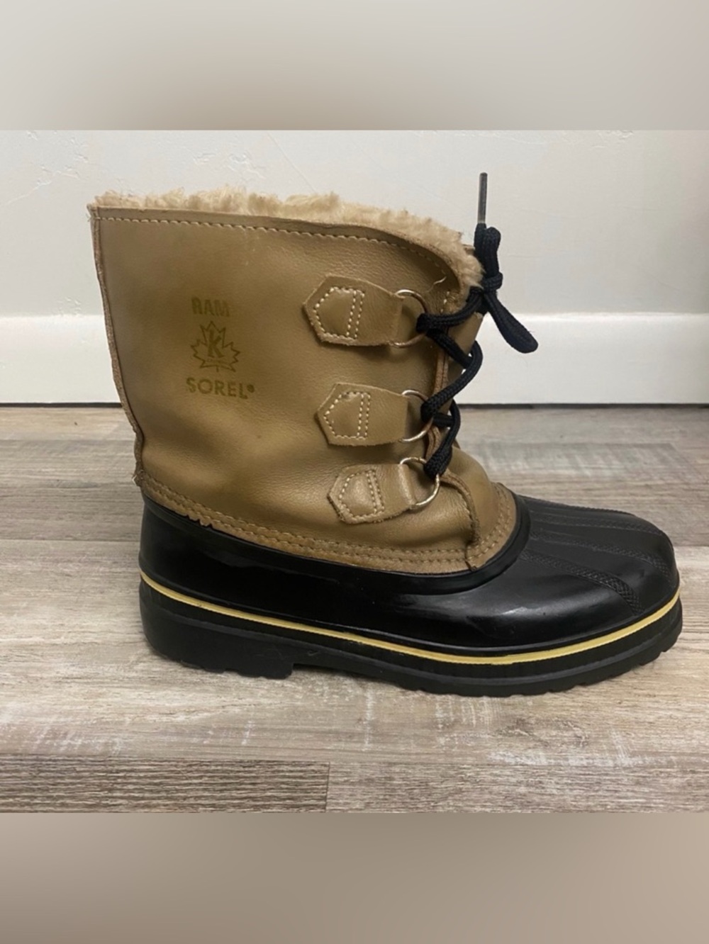 Sorel Women’s Ram Insulated Lace Up Winter Boots-size 6